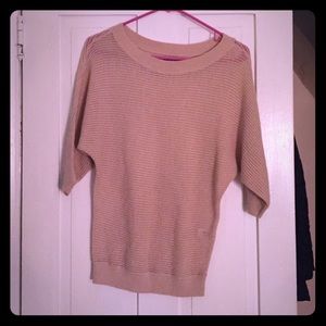 Tan express sweater