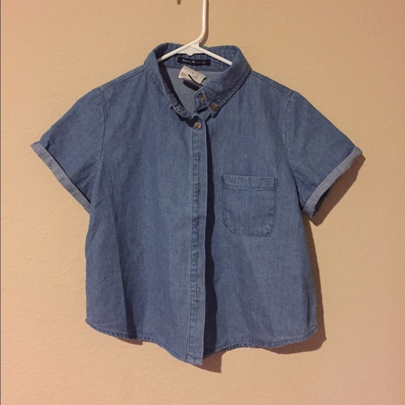 Brandy Melville Denim Button up