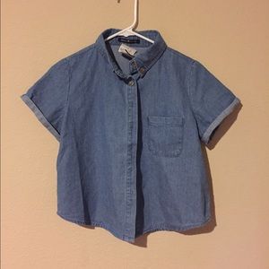 Brandy Melville Denim Button up