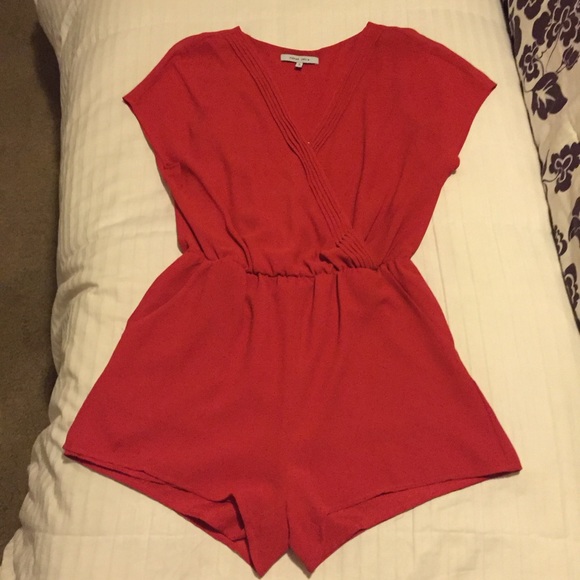 Red romper!