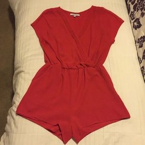 Red romper!