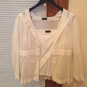 Akris women's Bodice and Jacket combo