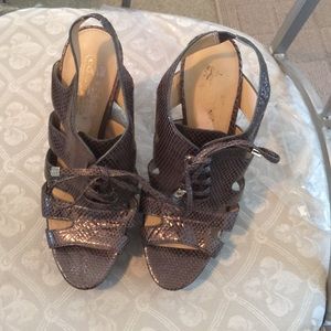 Beautiful Authentic Coach Sandals
