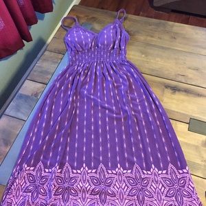 Size large purple Athleta dress