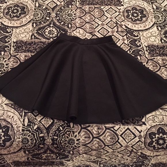 Frenchi polyester skater skirt