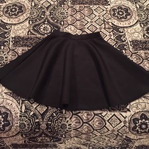 Frenchi polyester skater skirt
