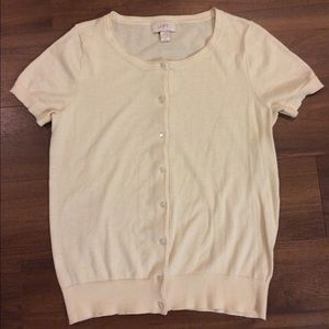 LOFT short sleeved cardigan