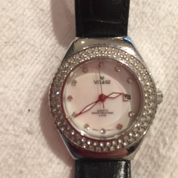 Visage watch with crystal face - Picture 4 of 4