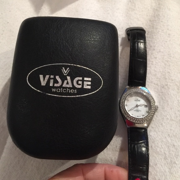Visage watch with crystal face - Picture 1 of 4