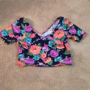 Floral Crop Top