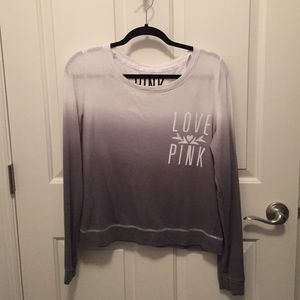 Ombré Black and White VS Crewneck