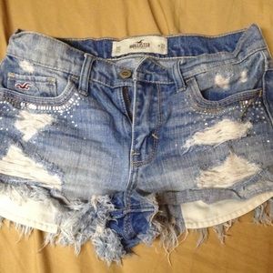 Hollister high wasted shorts