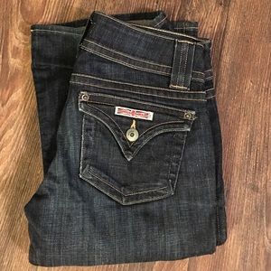 Hudson DARK boot cut / flare jeans size 26