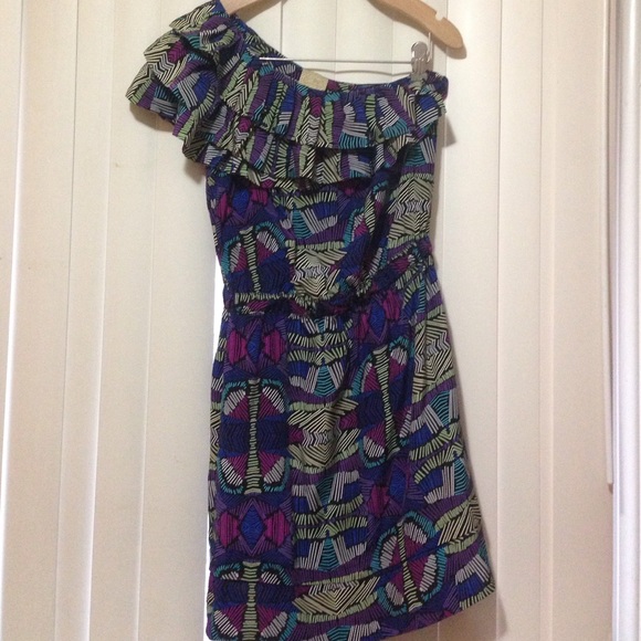 Off the shoulder cocktail dress