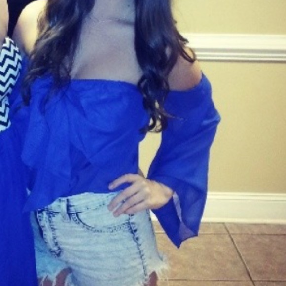 Off the shoulder top