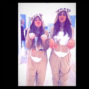 Super cute kangaroo pajamas