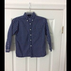Boys plaid shirt- GAP size 5/6