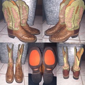 Lucchese Ostrich Boots
