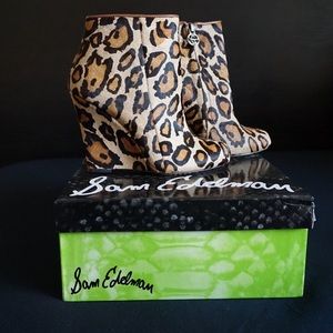 🏷NWT Sam Edelman Leopard Booties