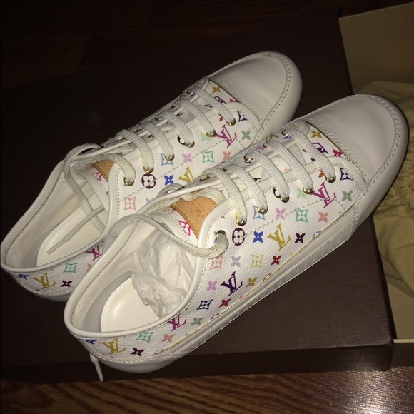 multicolor louis vuitton shoes
