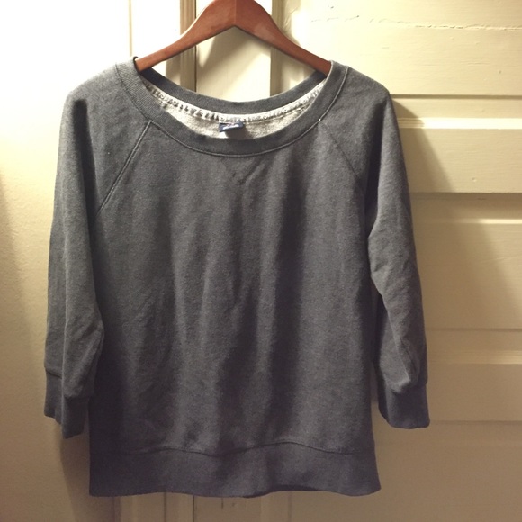 PINK scoop/crew neck sweater