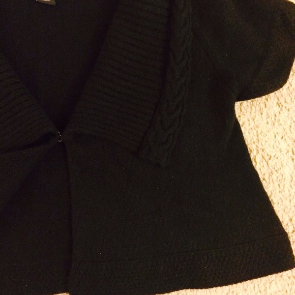 Central Park West Cape Style Crop Sweater! EUC - Picture 3 of 4