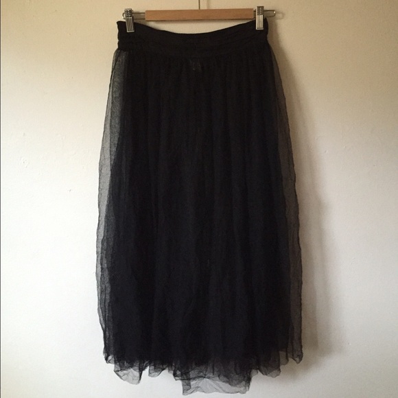 Free People Dresses & Skirts - *Intimately Free People Raw Tulle Skirt*