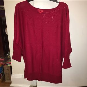 Elle Red Sweater