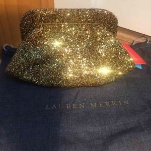 Gold Party clutch