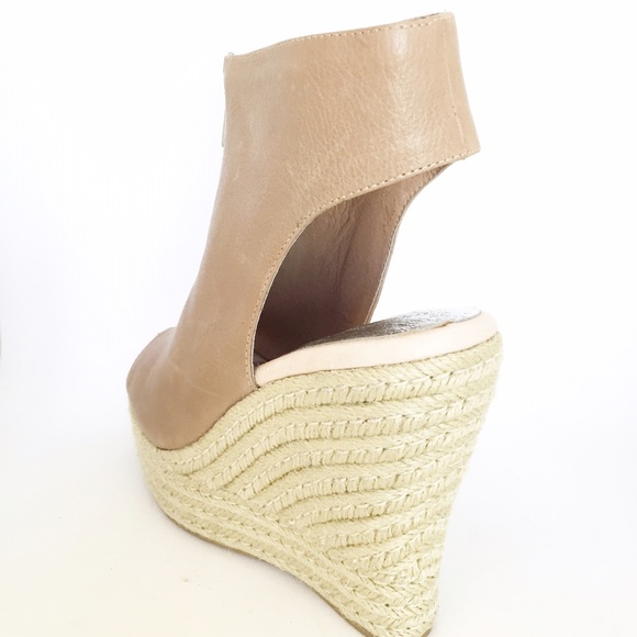 ✨SOLD✨ new | Matisse Espadrille Nude Peep Bootie - Picture 4 of 4