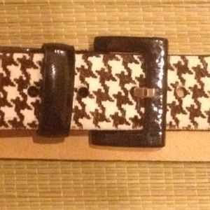 Houndstooth Belt