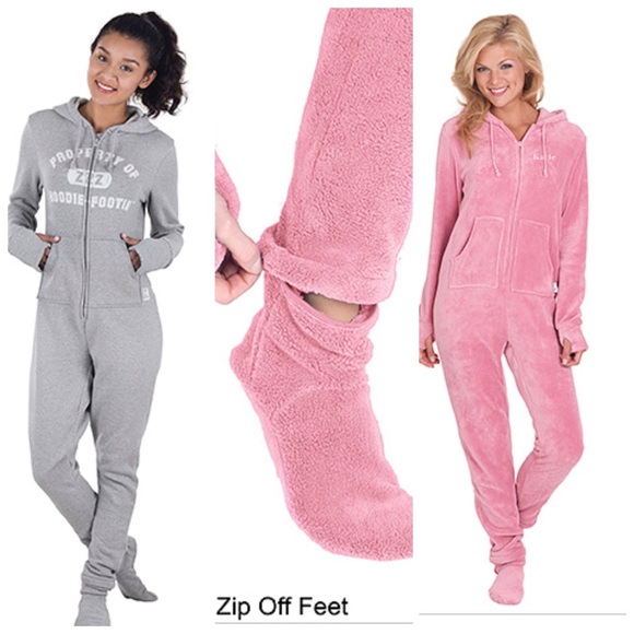 HOODIE FOOTIES FOR ENTIRE FAMILY INCLUDING PETS ❤️ - Picture 1 of 4