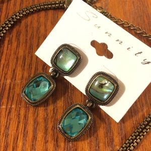 Turquoise jewelry set