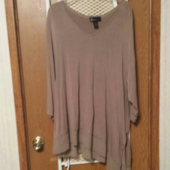 Brown A line tunic