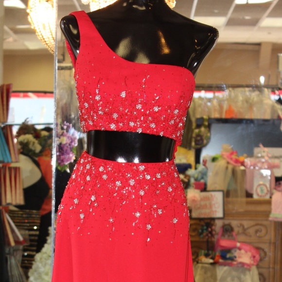 Two-Piece Prom Dress