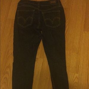 Dark wash Levi jeggings