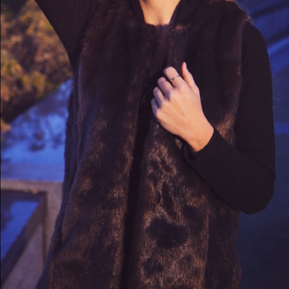 Faux Fur Vest