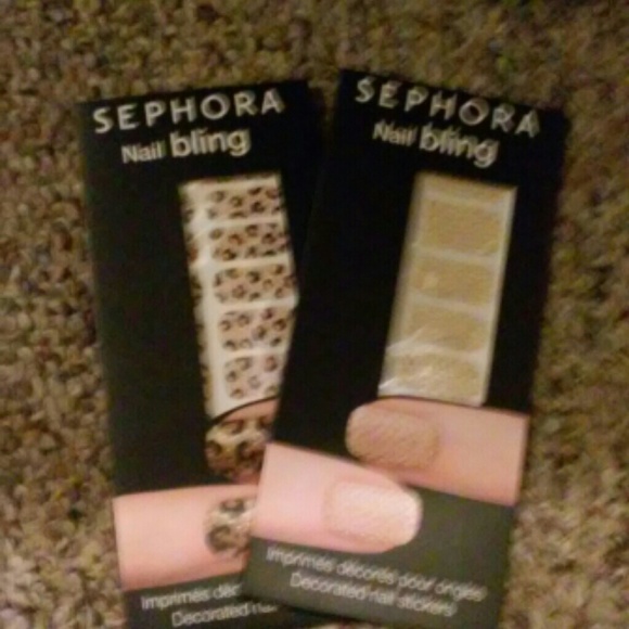 Two sets of Sephora nail blings