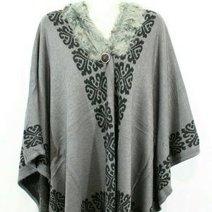 new warm batwing cape poncho coat outerwear