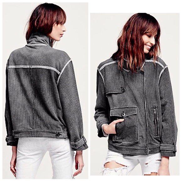 ⛔️SOLD⛔️Free People railroad jacket - Picture 2 of 4
