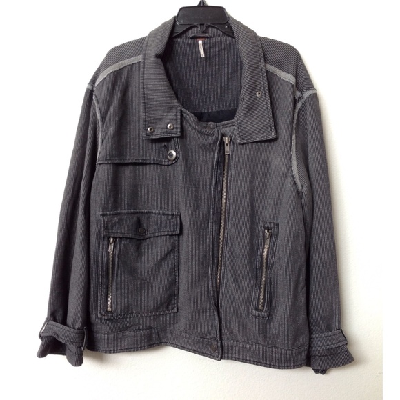 ⛔️SOLD⛔️Free People railroad jacket - Picture 3 of 4