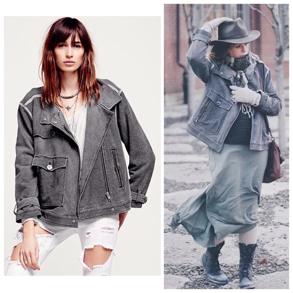 Free People Jackets & Blazers - ⛔️SOLD⛔️Free People railroad jacket