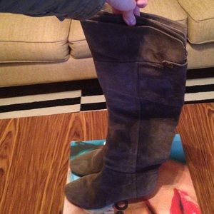 Free People over the knee boot.