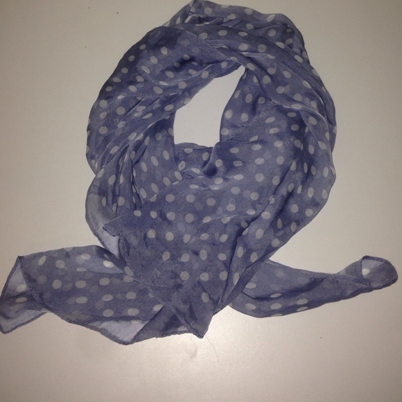 Polka dot scarf