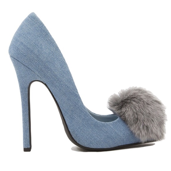 BNIB Denim Play Boy Pumps - Picture 2 of 4