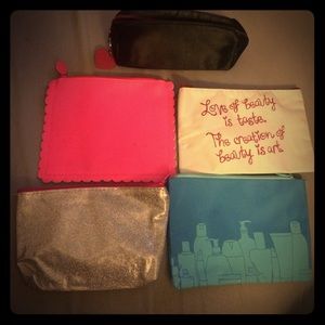 5 Ipsy make up bags