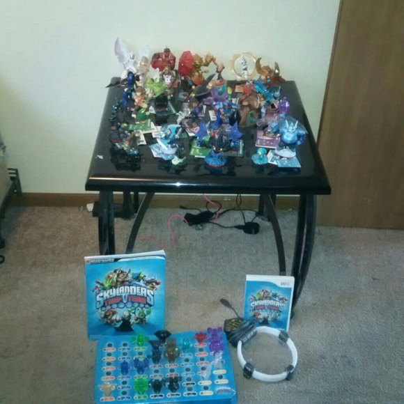 Skylanders comes with 32 characters, traps, story