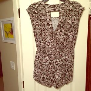 SOLD Tribal print romper