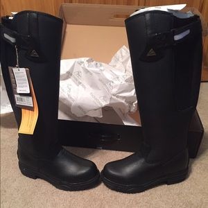 Mountain horse winter riding boots