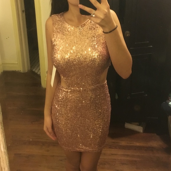 Tobi Dresses & Skirts - Tobi: Rose Gold